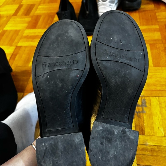 Franco Sarto Black Loafers - Picture 5 of 8